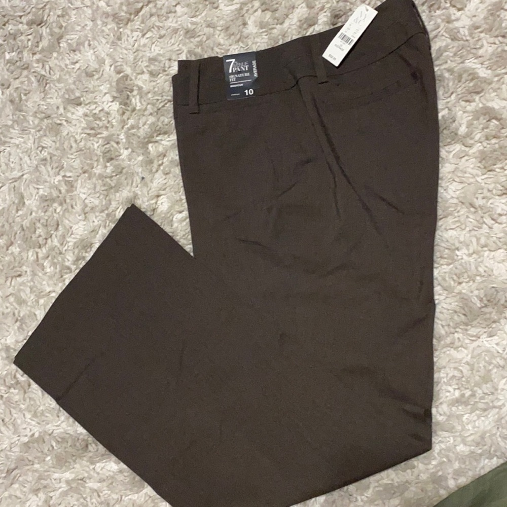 New bootcut - signature fit stretch pants size 10